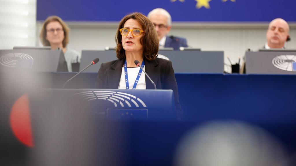 La vicepresidenta primera de la Comisión y responsable de Transición Verde, Teresa Ribera
