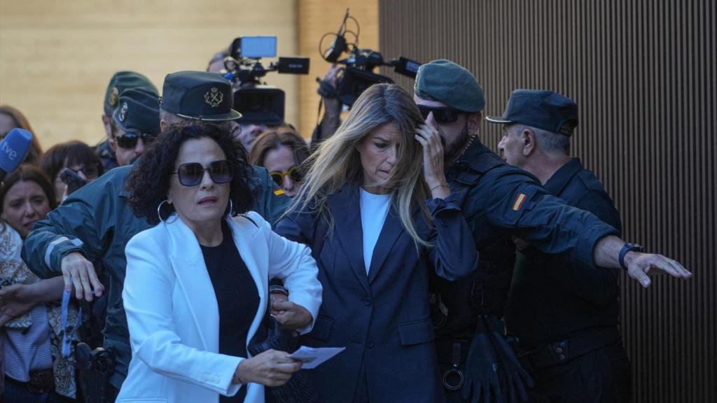 Maribel Vilaplana a su entrada al juzgado. Jorge Gil/Europa Press