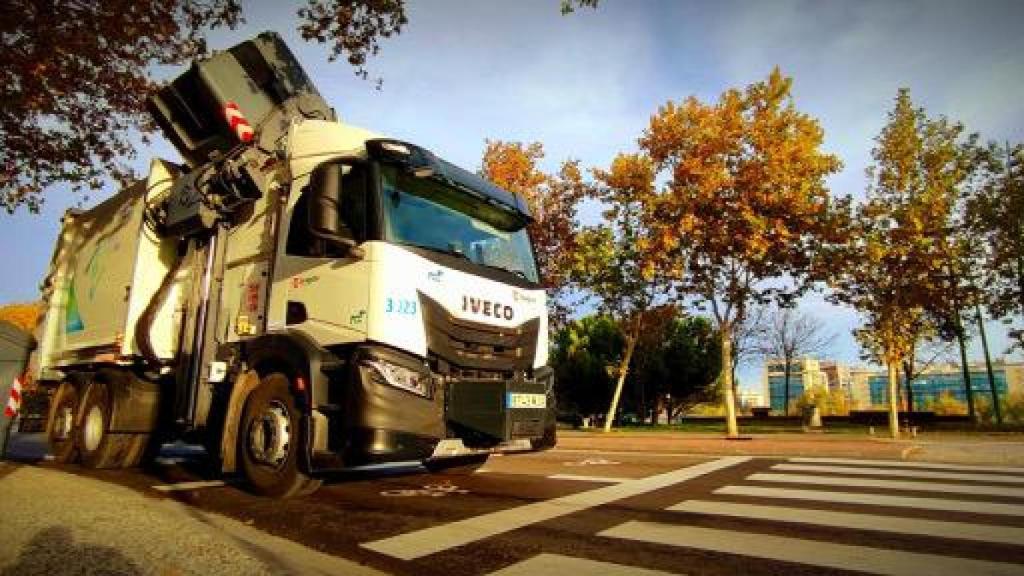 Limpieza de Zaragoza durante las Fiestas del Pilar de 2024.