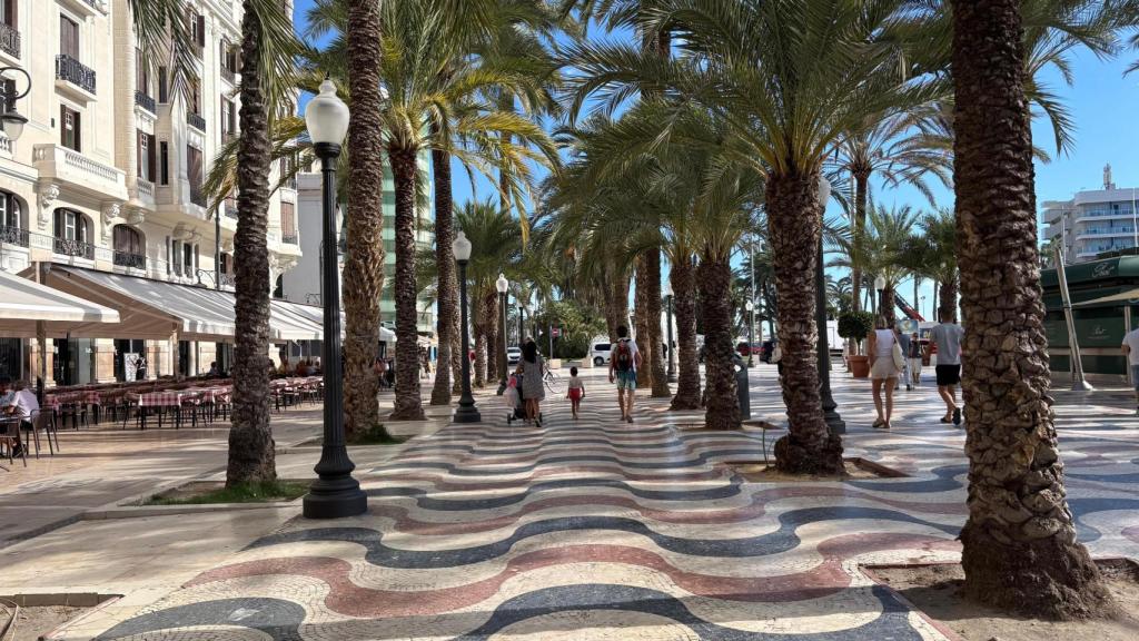 La Explanada de España.