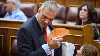 Javier Ortega Smith en el Congreso el pasado 24 de junio.