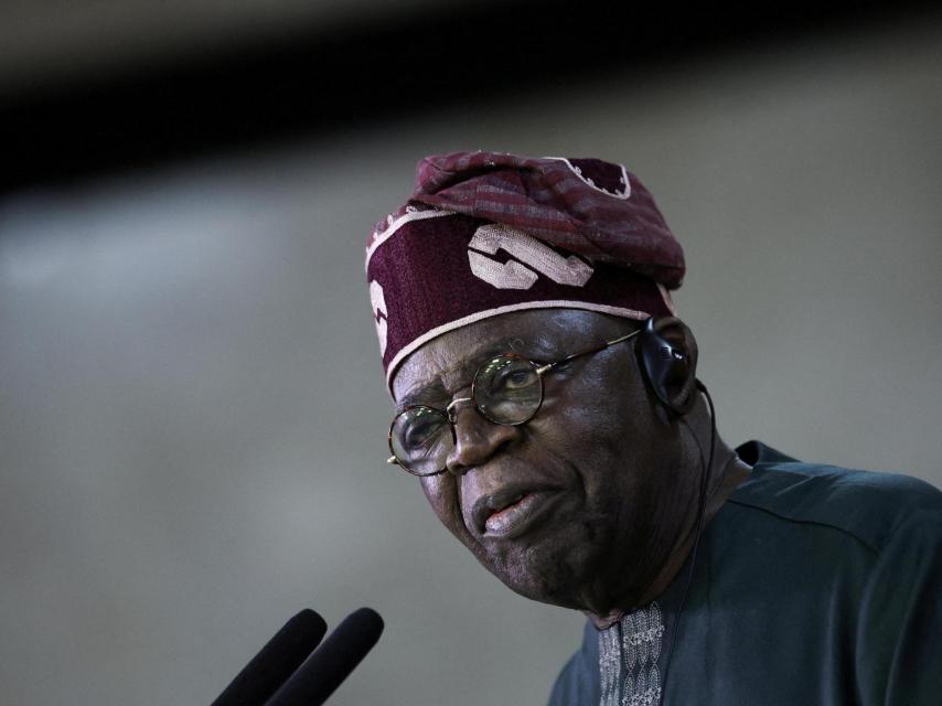 El presidente de Nigeria, Bola Tinubu.