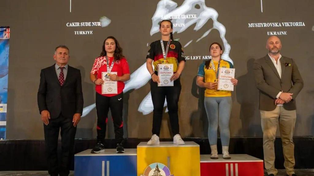Iratxe se proclamó ganadora en el europeo de Rumanía.