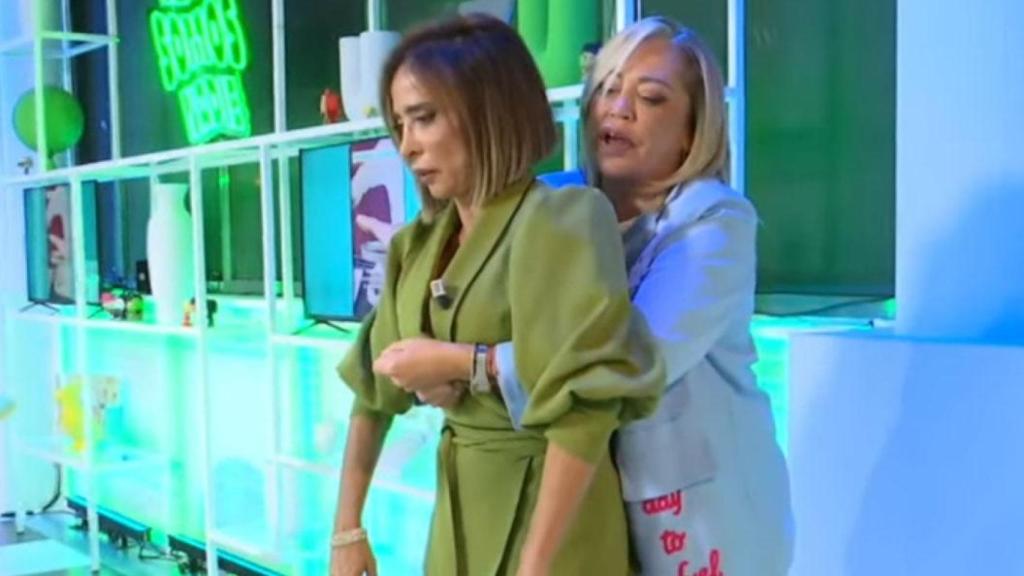 Belén Esteban y María Patiño en 'No somos nadie'.