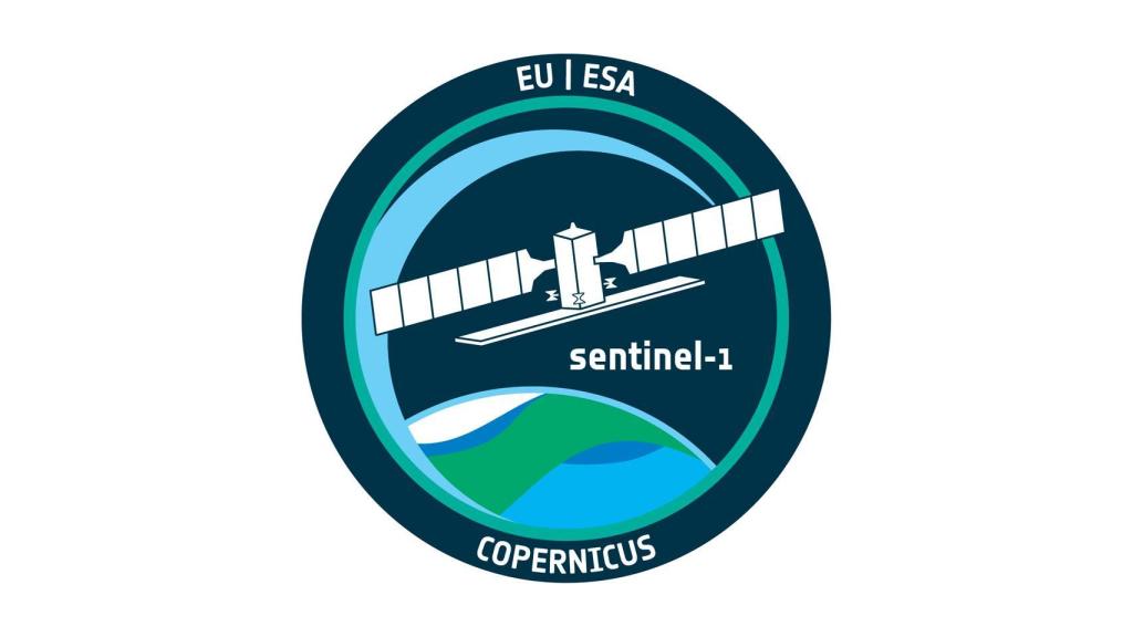 Sello de la misión Sentinel-1.
