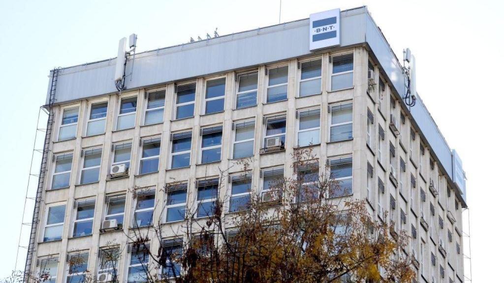 Sede de la radiotelevisión pública búlgara, Balgarska natsionalna televizia (BNT), en Sofía.