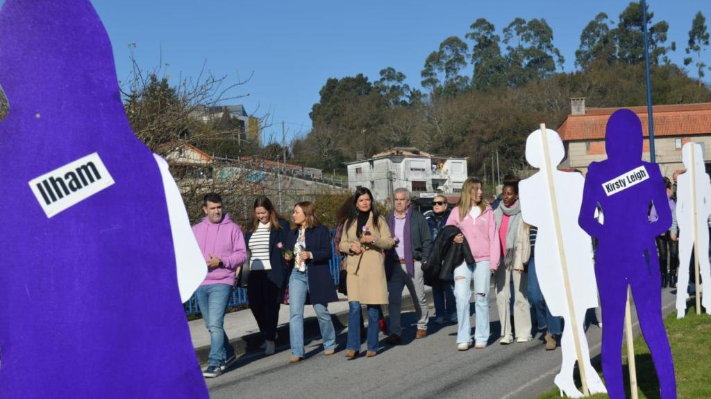 Mos (Pontevedra) llama a “abrir los ojos a las violencias invisibles” en el 25N