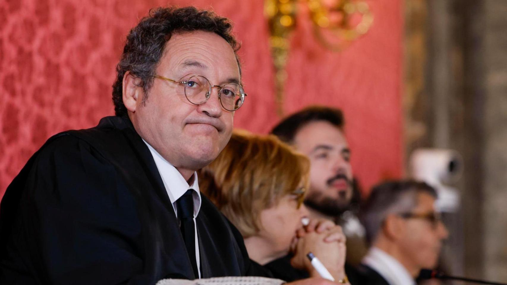 Alvaro Garcia Ortiz, durante el juicio ante la Sala Pena por revelación de información reservada