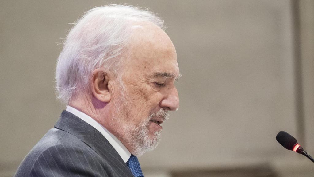 El director de la RAE y jurista Santiago Muñoz Machado durante su participación en el ciclo 'La libertad en el siglo XXI'