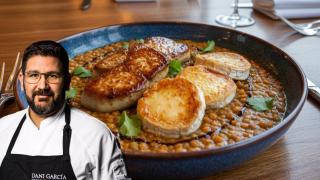 Dani García, chef, en un montaje de El Español