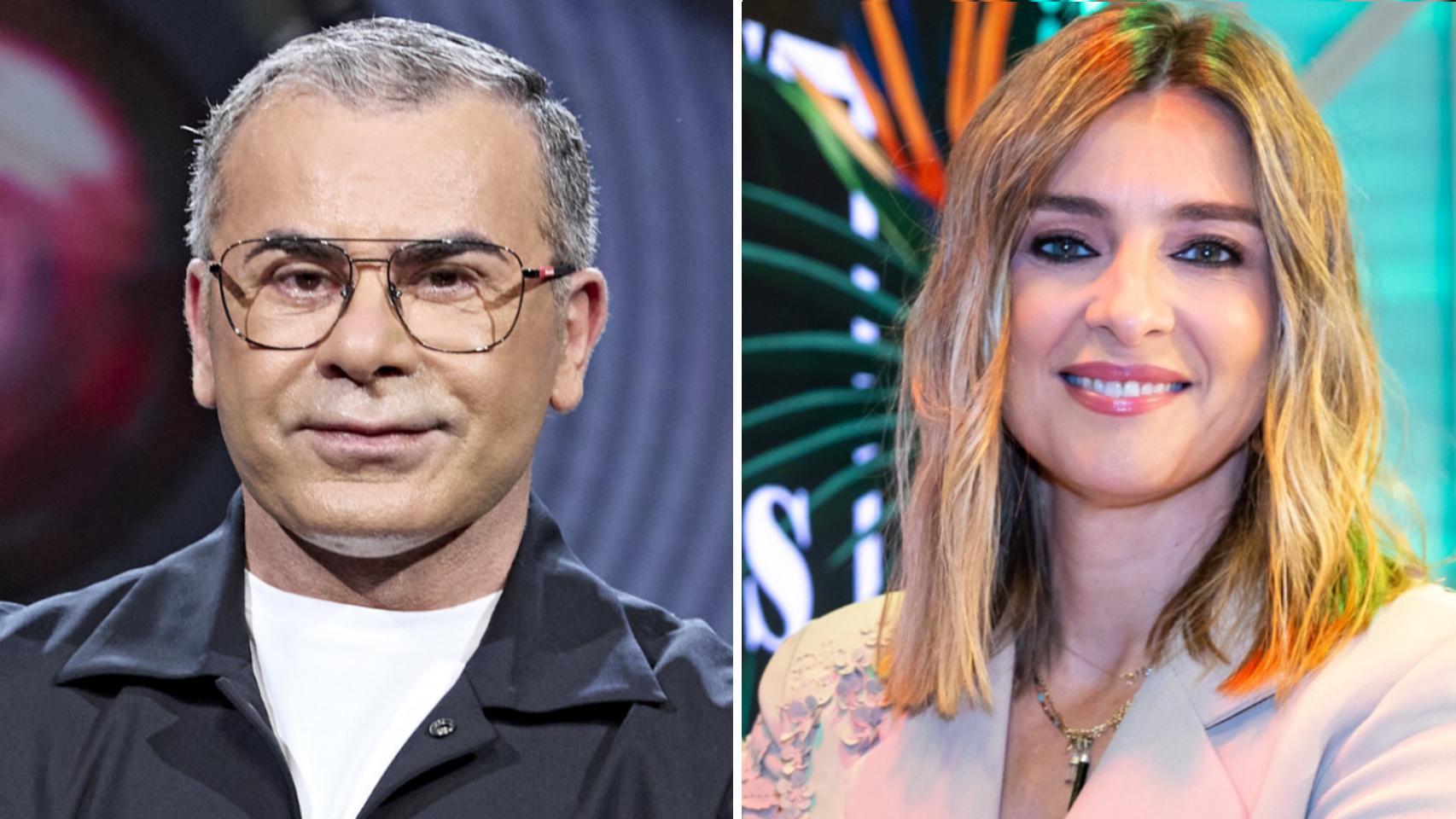 Jorge Javier Vázquez, presentador de 'GH 20', y Sandra Barneda, de 'La isla de las tentaciones', en un montaje de BLUPER.