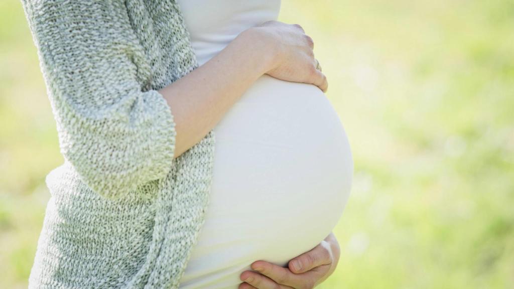 Imagen de archivo de una embarazada.