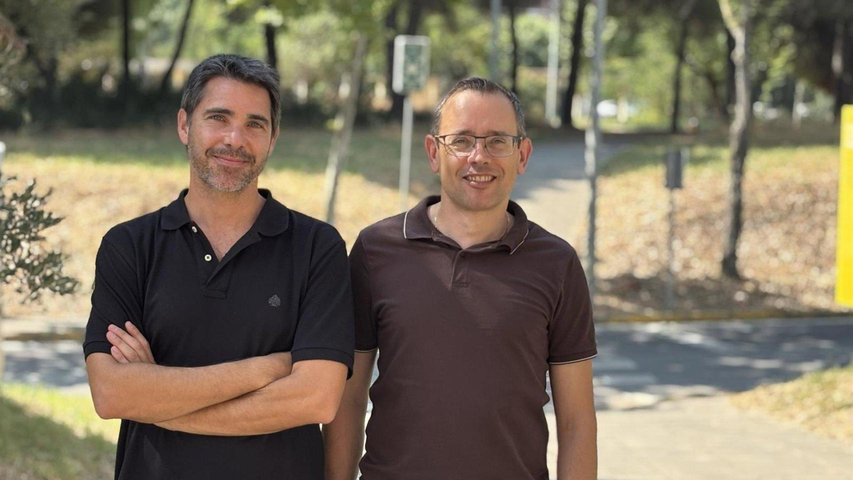 Los investigadores Pedro Martínez y Federico Divina.