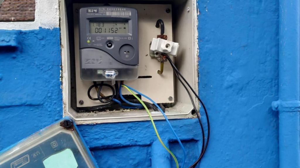 Uno de los cuadros manipulados en Cabral (Vigo).