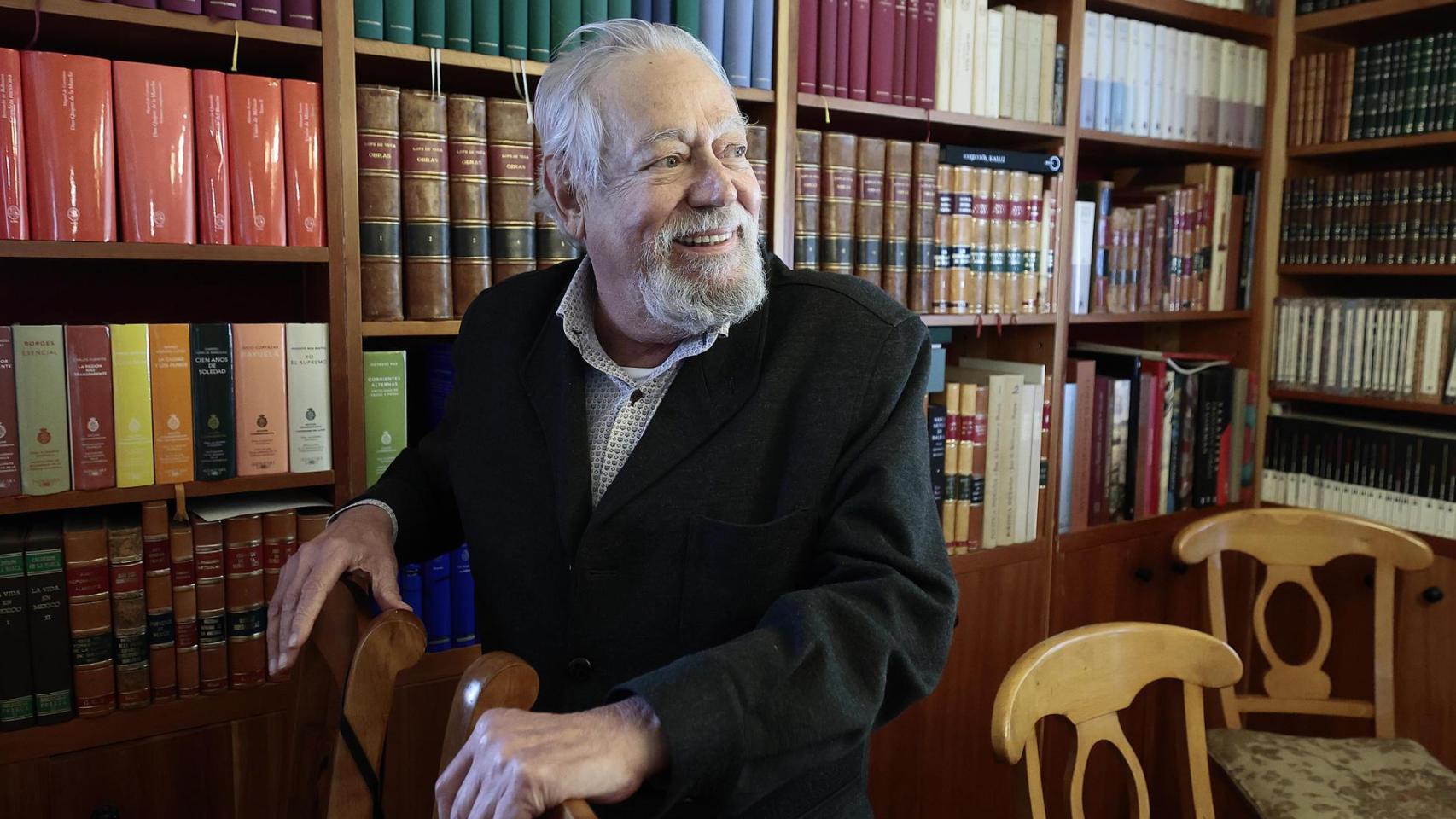 Gonzalo Celorio, el 11 de septiembre de 2025, en Ciudad de México. Foto: EFE/José Méndez