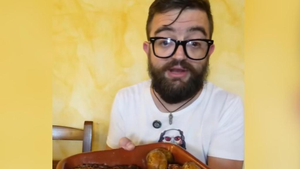 Cocituber en el restaurante de Puebla de Sanabria