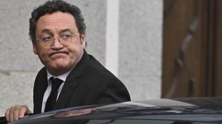 Álvaro García Ortiz este martes a su llegada al Tribunal Supremo.