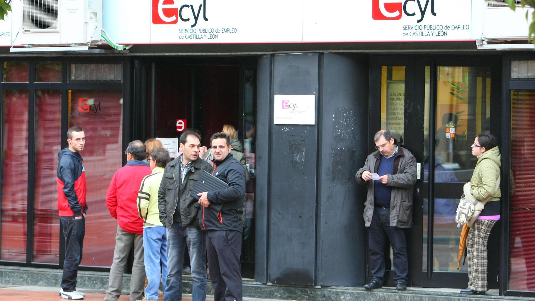 Oficina del Ecyl en Ponferrada (León).