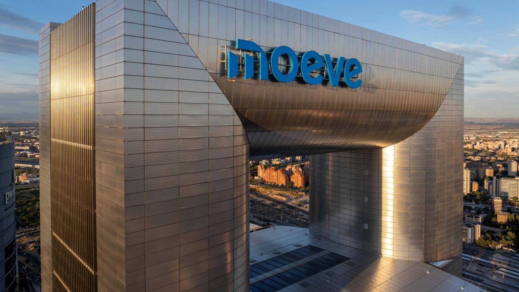 Sede de Moeve con el nuevo logo