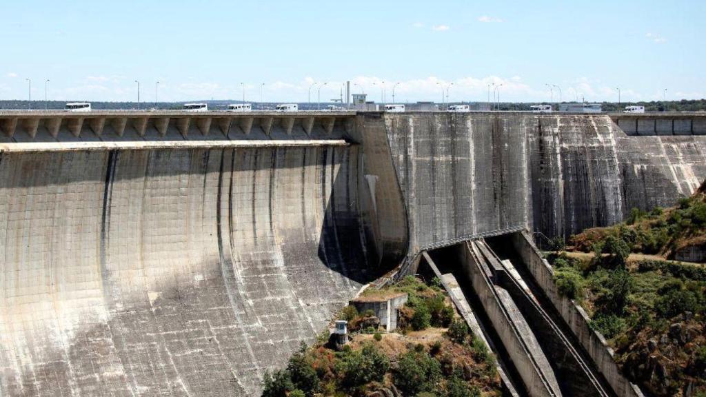 El embalse de la Almendra, en la provincia de Zamora