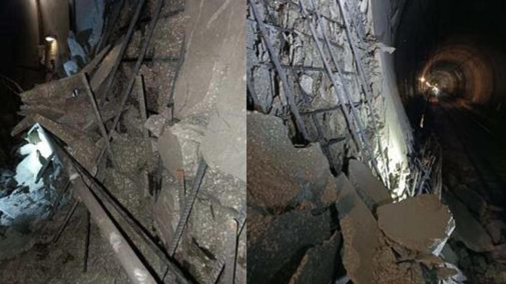 Otra imagen de los daños.