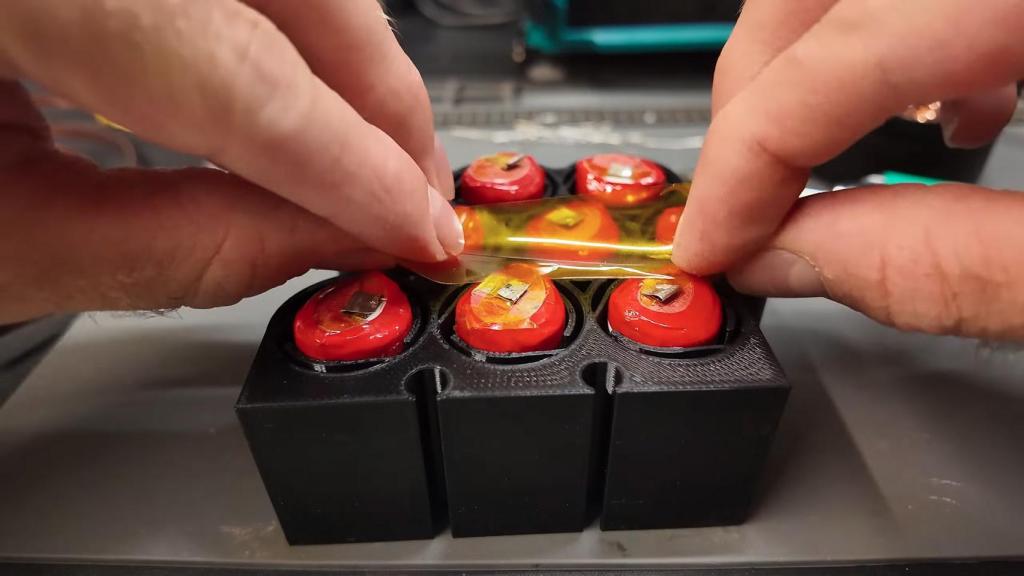 Módulos de baterías.