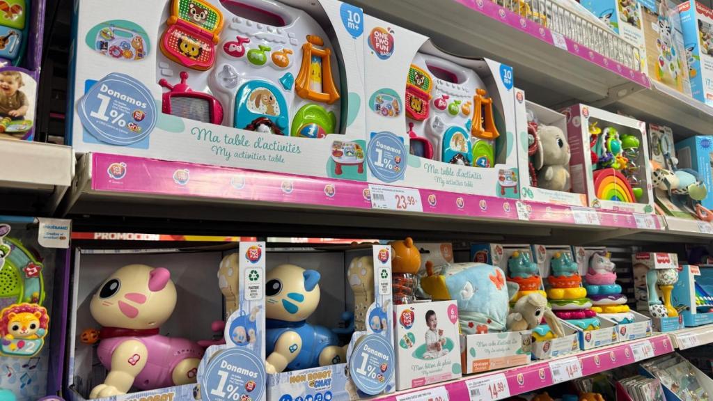 Los productos con los que se recaudan los donativos.