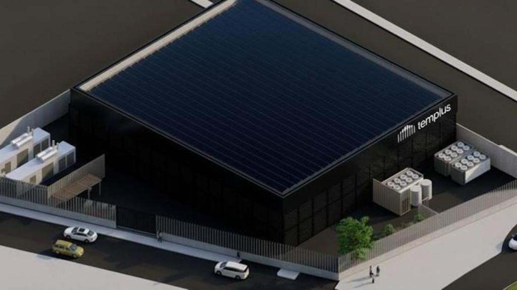 Infografía de cómo será el centro de datos de Templus en Ceuta