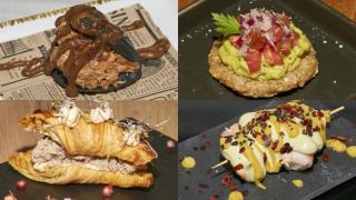 Algunas de las tapas del concurso.