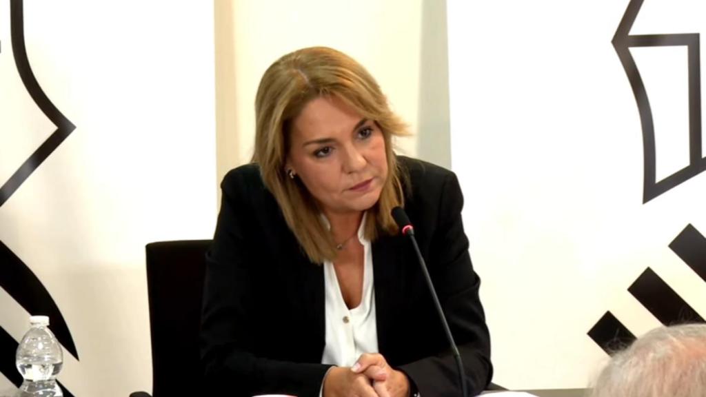 Susana Camarero en el Pleno del Consell