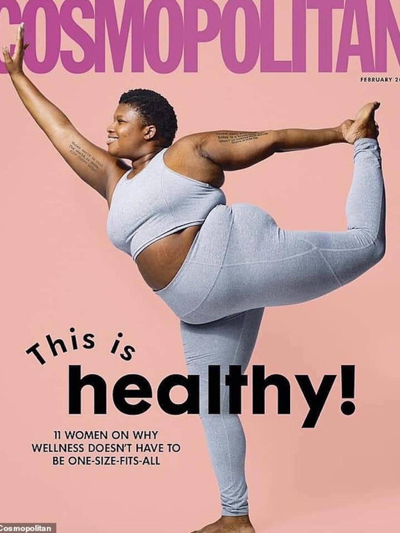 Portada 'body positive' de la revista Cosmopolitan.