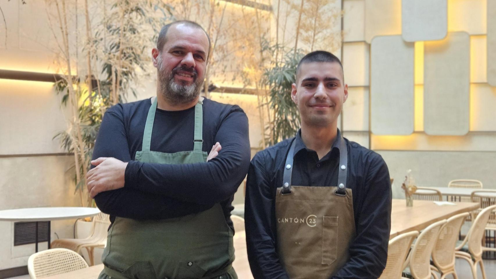 Gonzalo Fernández y Lucas Lorenzo, de Cantón 23.