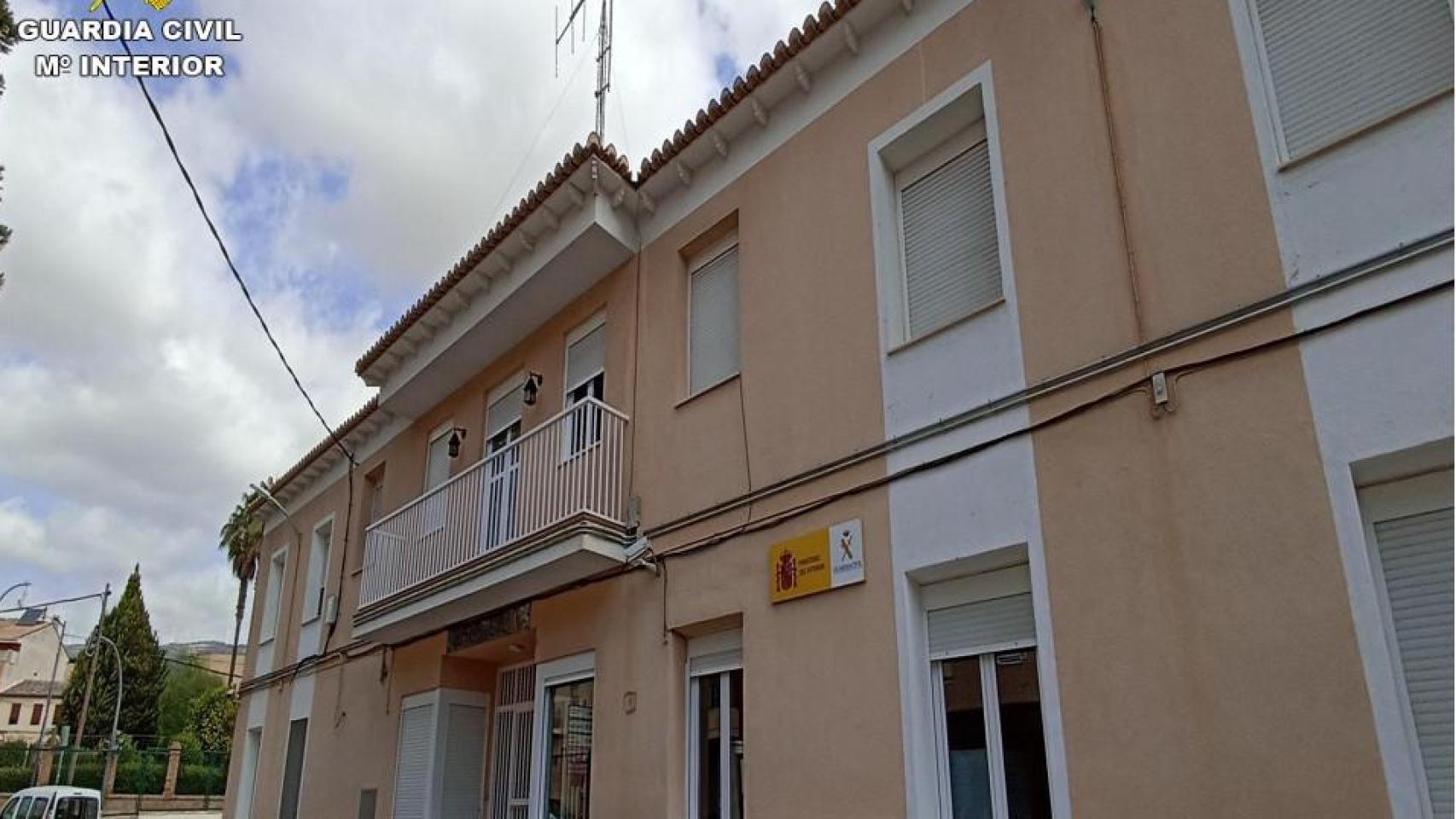 Cuartel de la Guardia Civil de Caudete (Albacete).