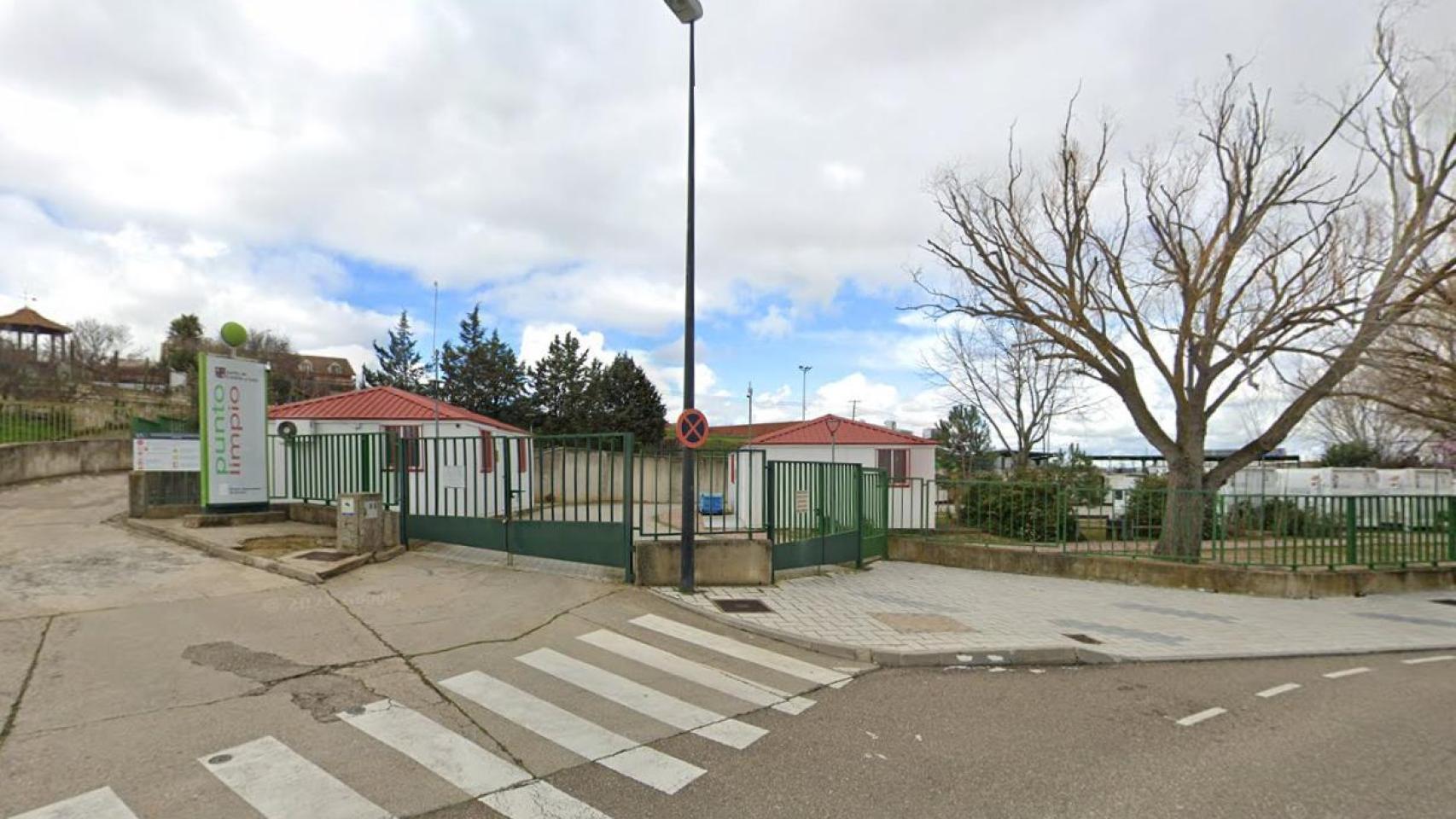 Punto limpio en Zamora