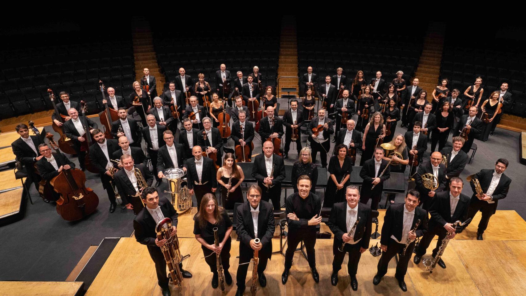 Imagen de la Orquesta Sinfónica de Galicia.