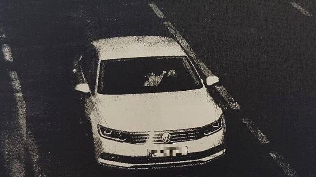 Hamid, cazado con el coche de Antonio Campos, funcionario en el Ayuntamiento de El Ejido.