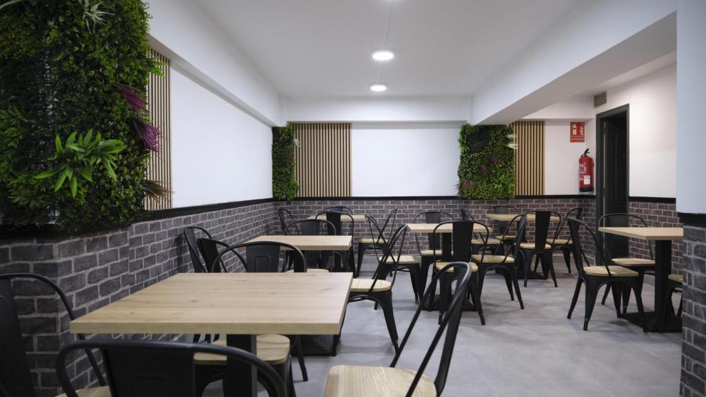 Interior del nuevo restaurante.