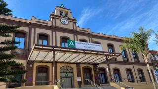 El Hospital Civil de Málaga.