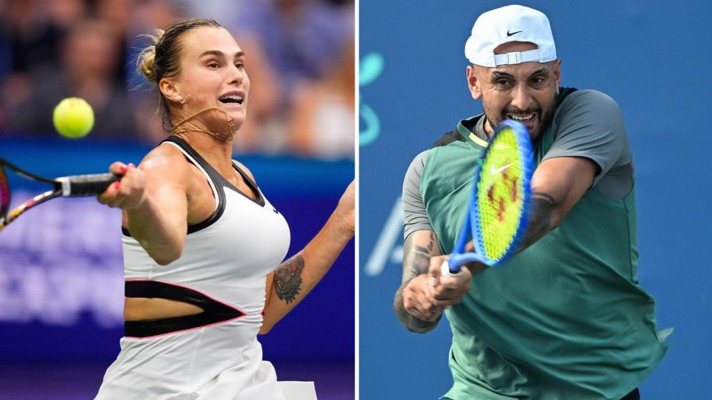 Sabalenka y Kyrgios
