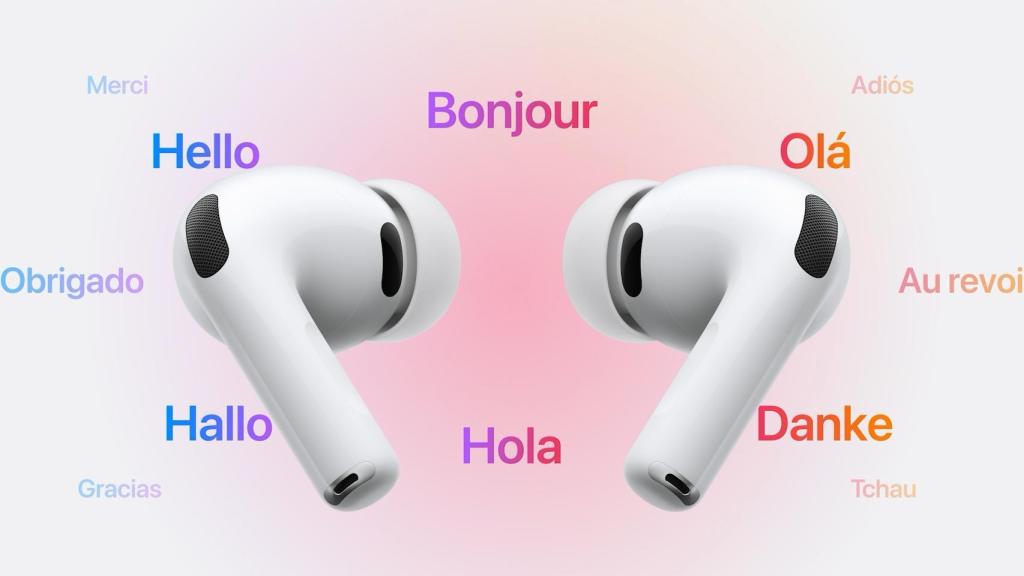 Traducción simultánea en los AirPods Pro 3
