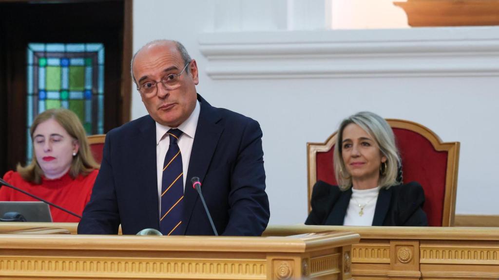 Juan Marín, portavoz de Vox en el Ayuntamiento de Toledo.