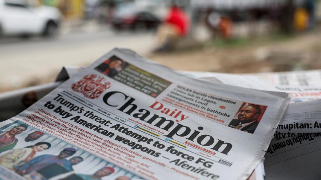 Un diario local informa sobre el mensaje del presidente estadounidense Donald Trump a Nigeria sobre el trato a los cristianos.