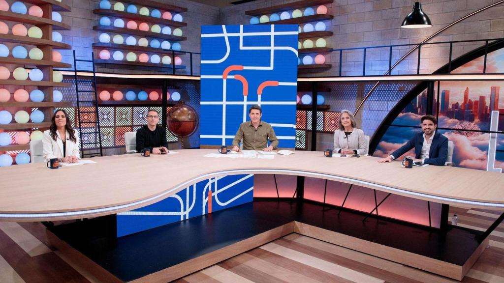 Mesa de debate de 'Malas lenguas'.