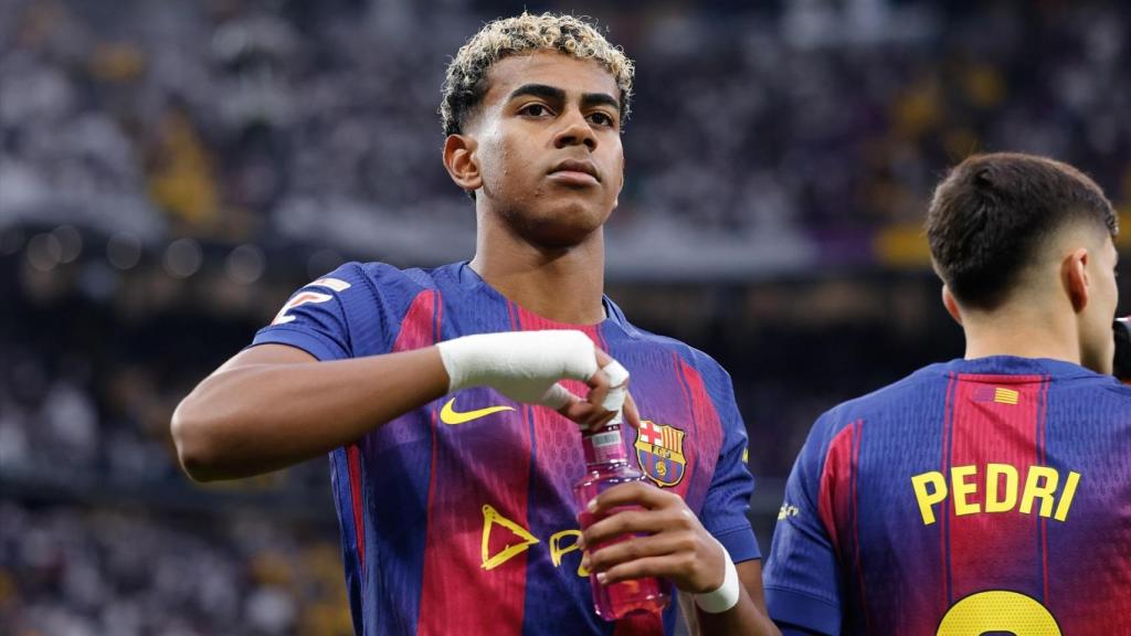 Lamine Yamal, antes de El Clásico en el Santiago Bernabéu