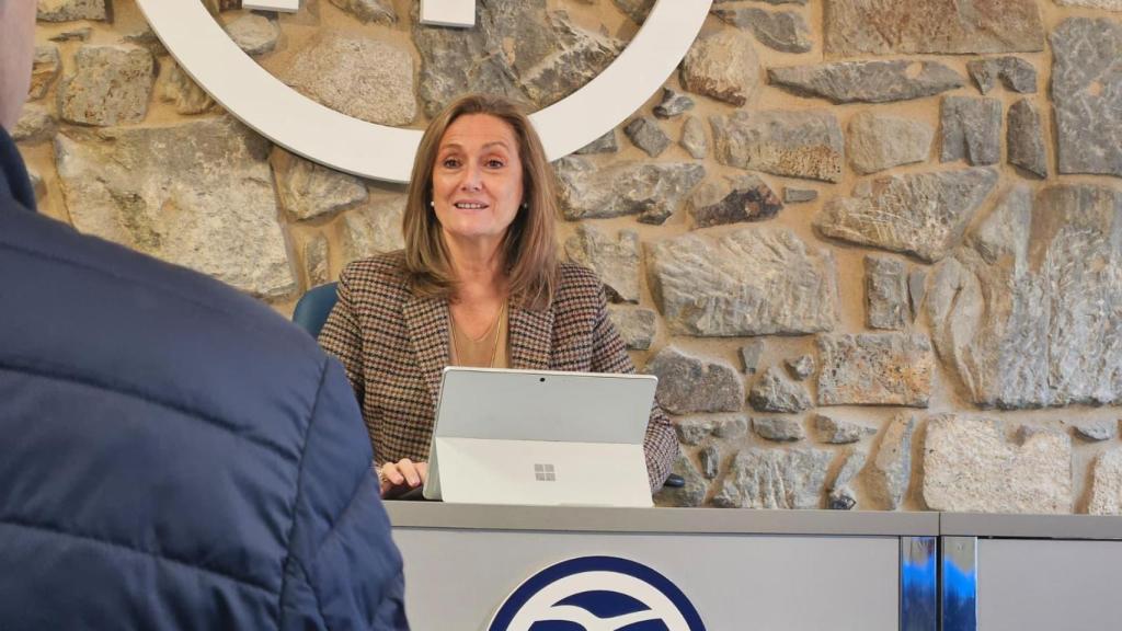 Luisa Sánchez, presidenta del PP de Vigo.