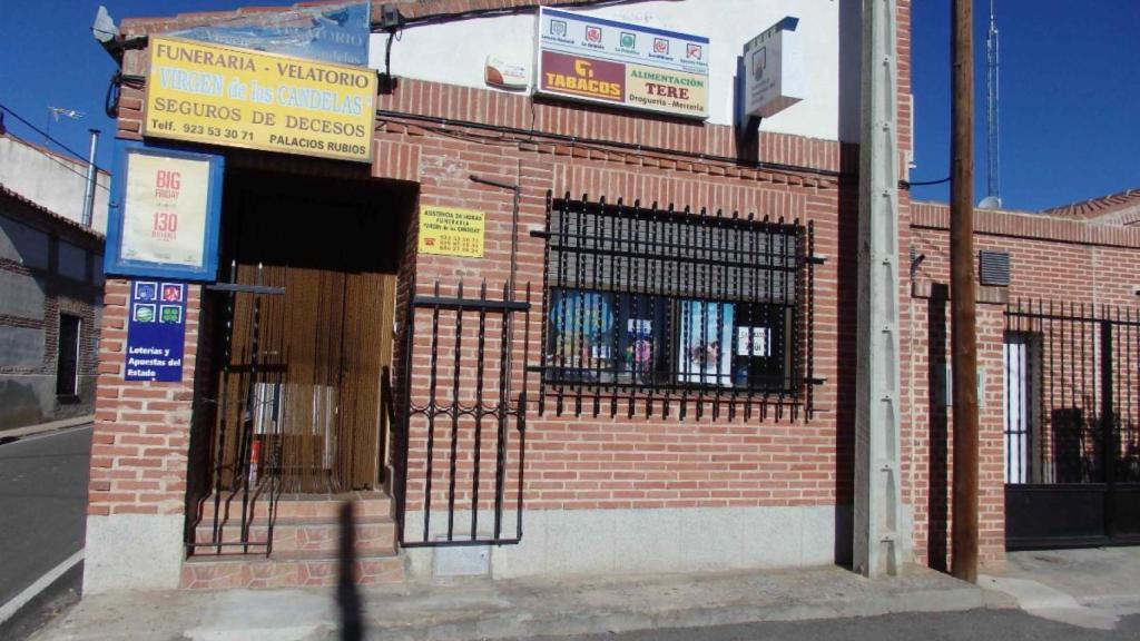 El punto de venta en Palacios Rubios
