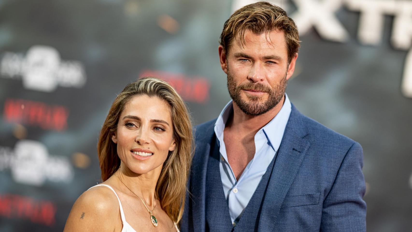 Elsa Pataky y Chris Hemsworth.