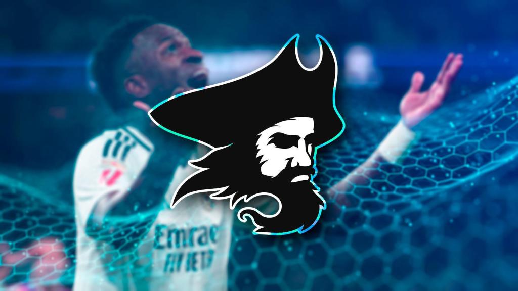 Fotomontaje inspirado en el contenido pirata ilegal