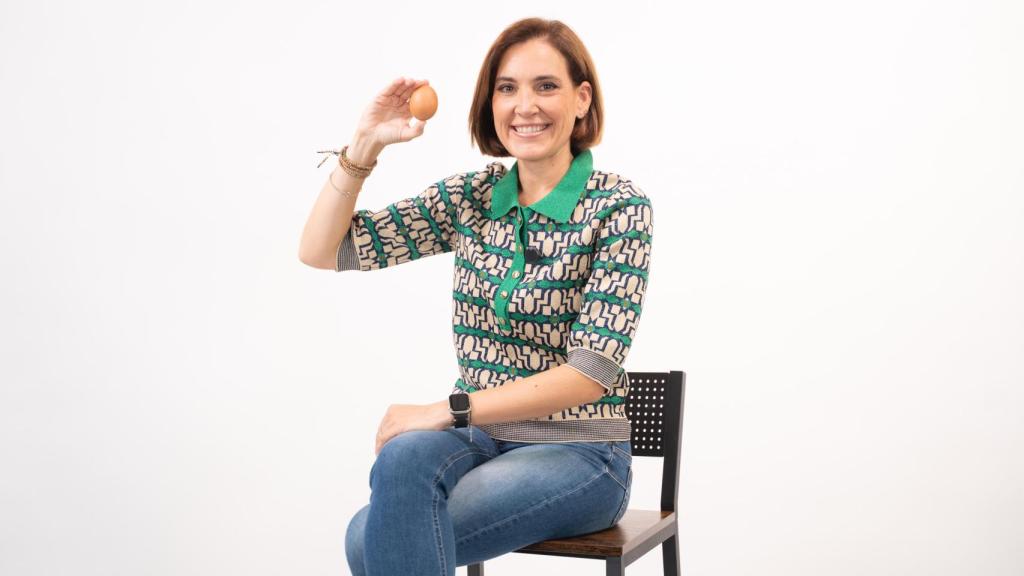 La experta en farmacia y nutrición durante su grabación para la revista.