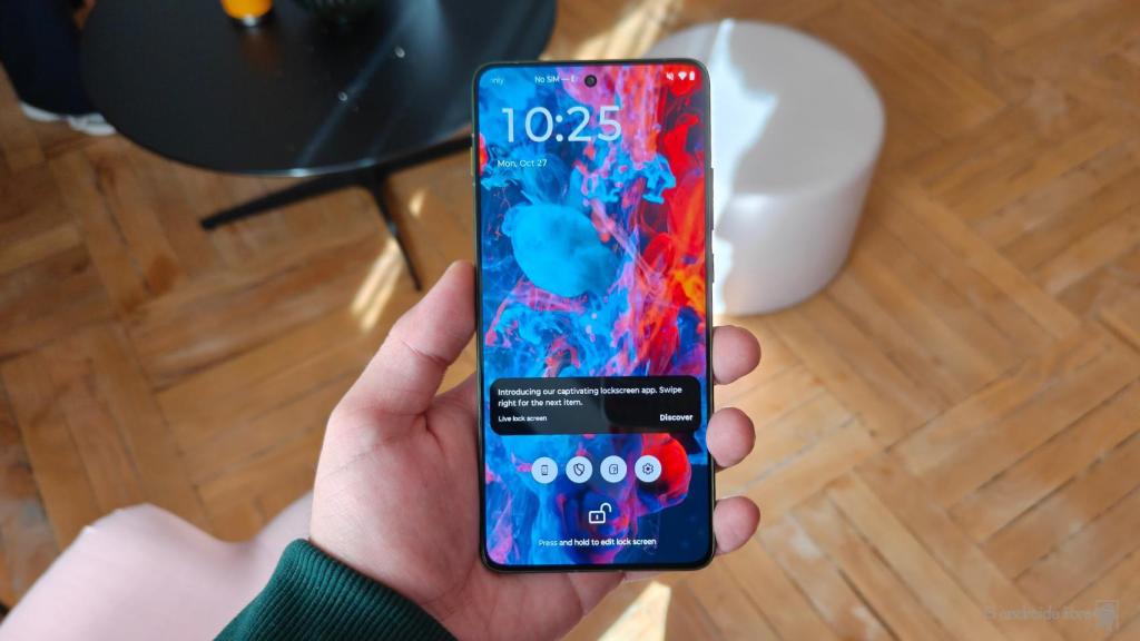 Pantalla del Motorola Edge 70